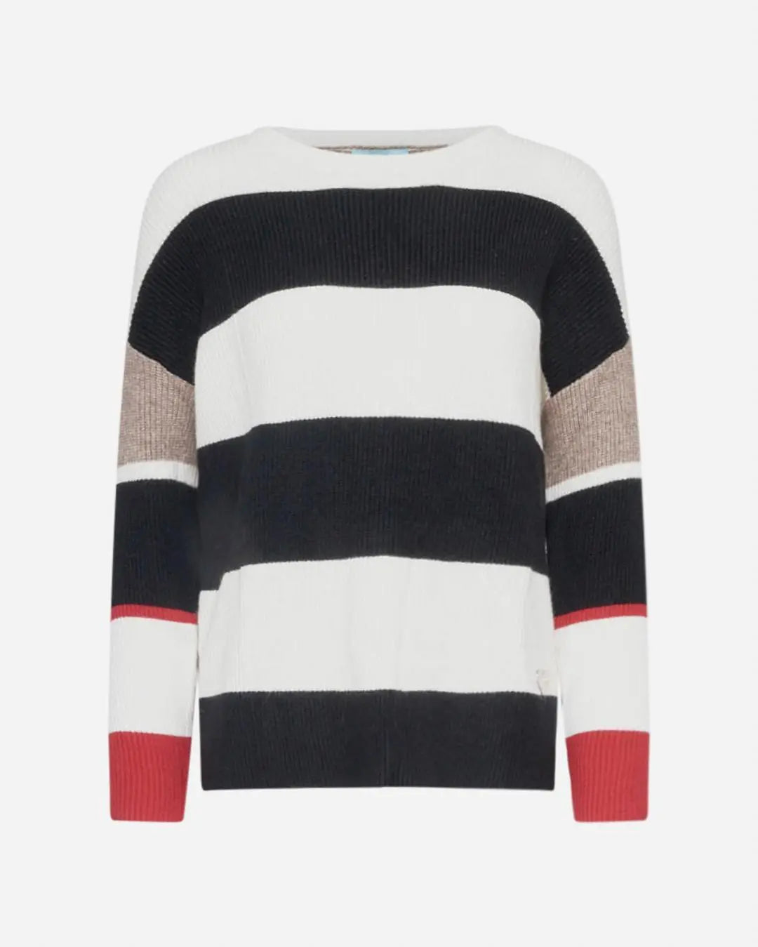 Maglia a righe NERO-OFF WHITE DORABELLA