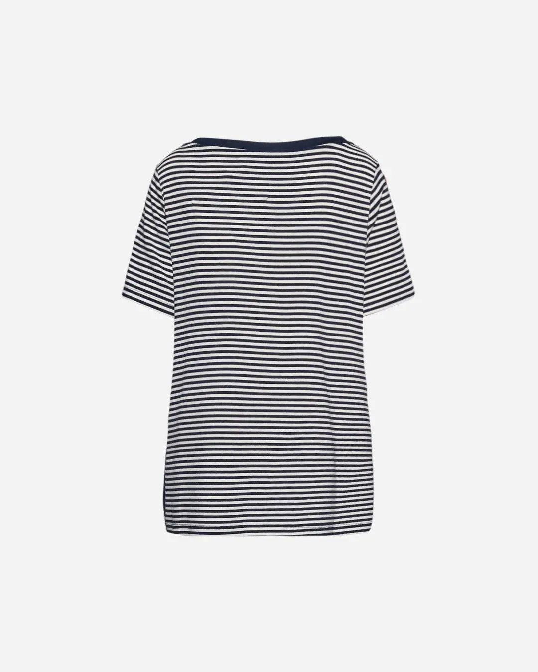 Maglia a righe con bottoni BLU DORABELLA