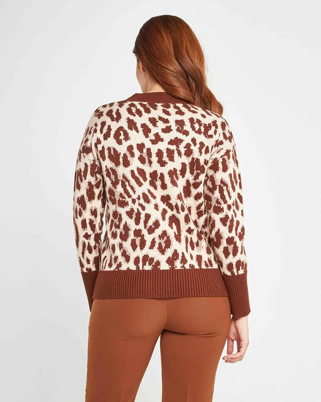 Maglia animalier CACAO DORABELLA
