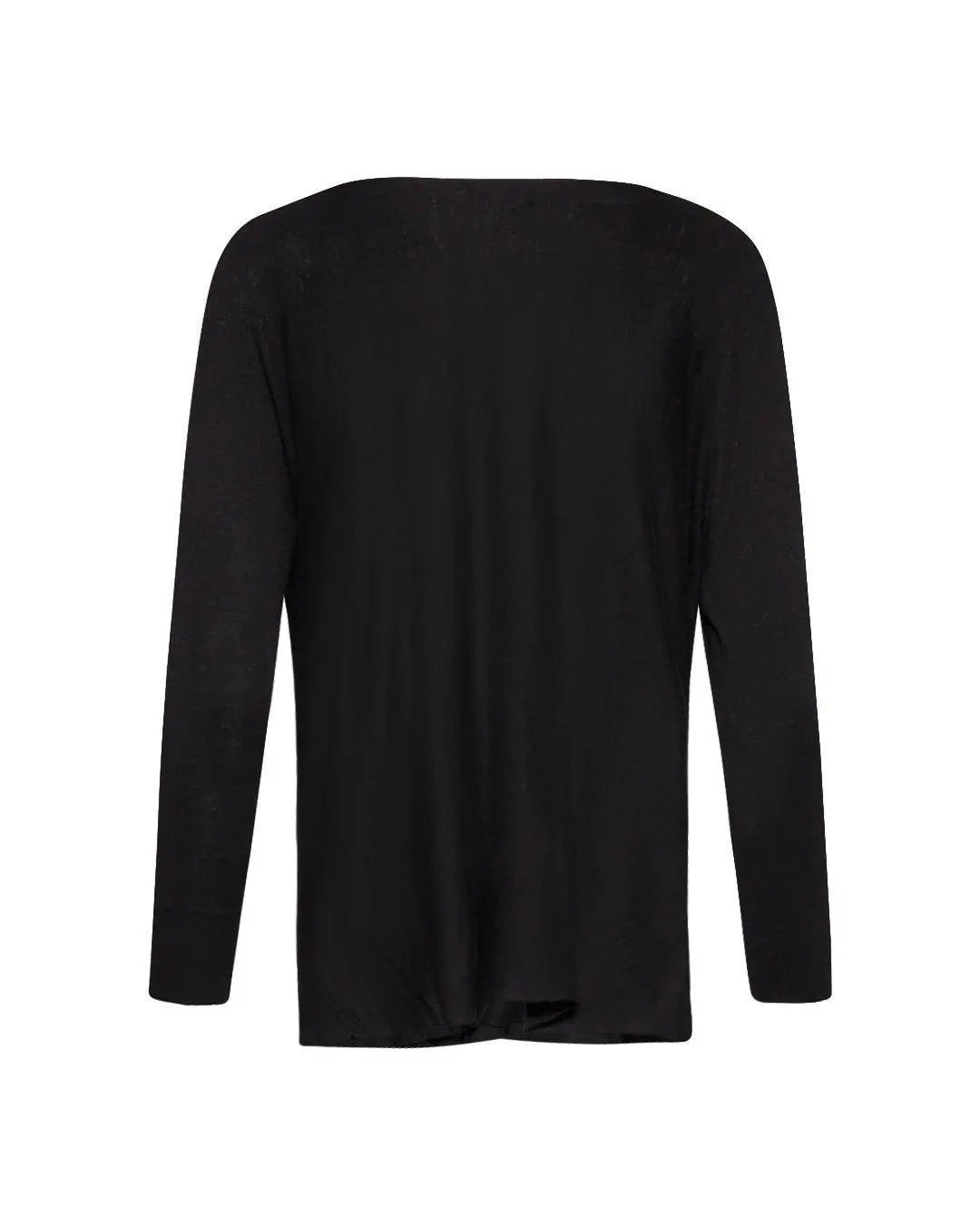Maglia applicazione fiori NERO IRONICA