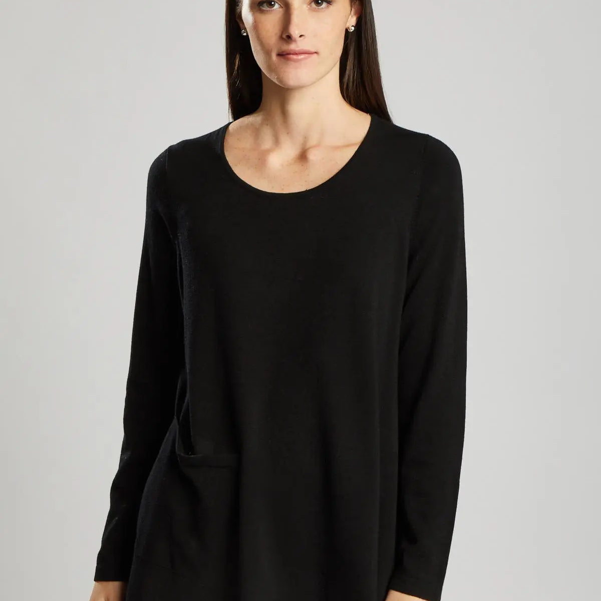 Maglia asimmetrica NERO IRONICA XL