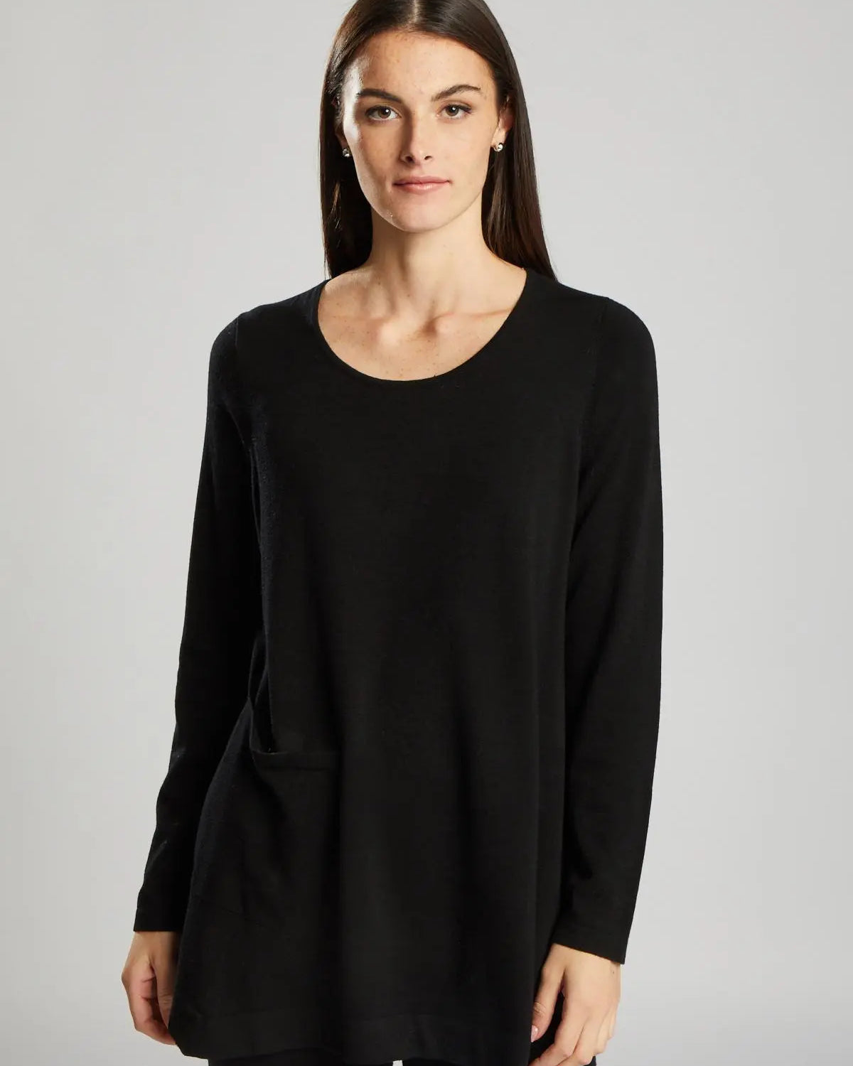 Maglia asimmetrica NERO IRONICA XL