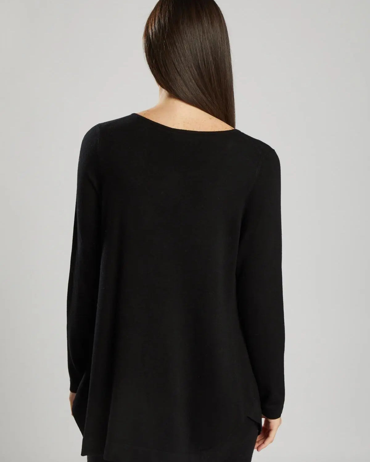 Maglia asimmetrica NERO IRONICA