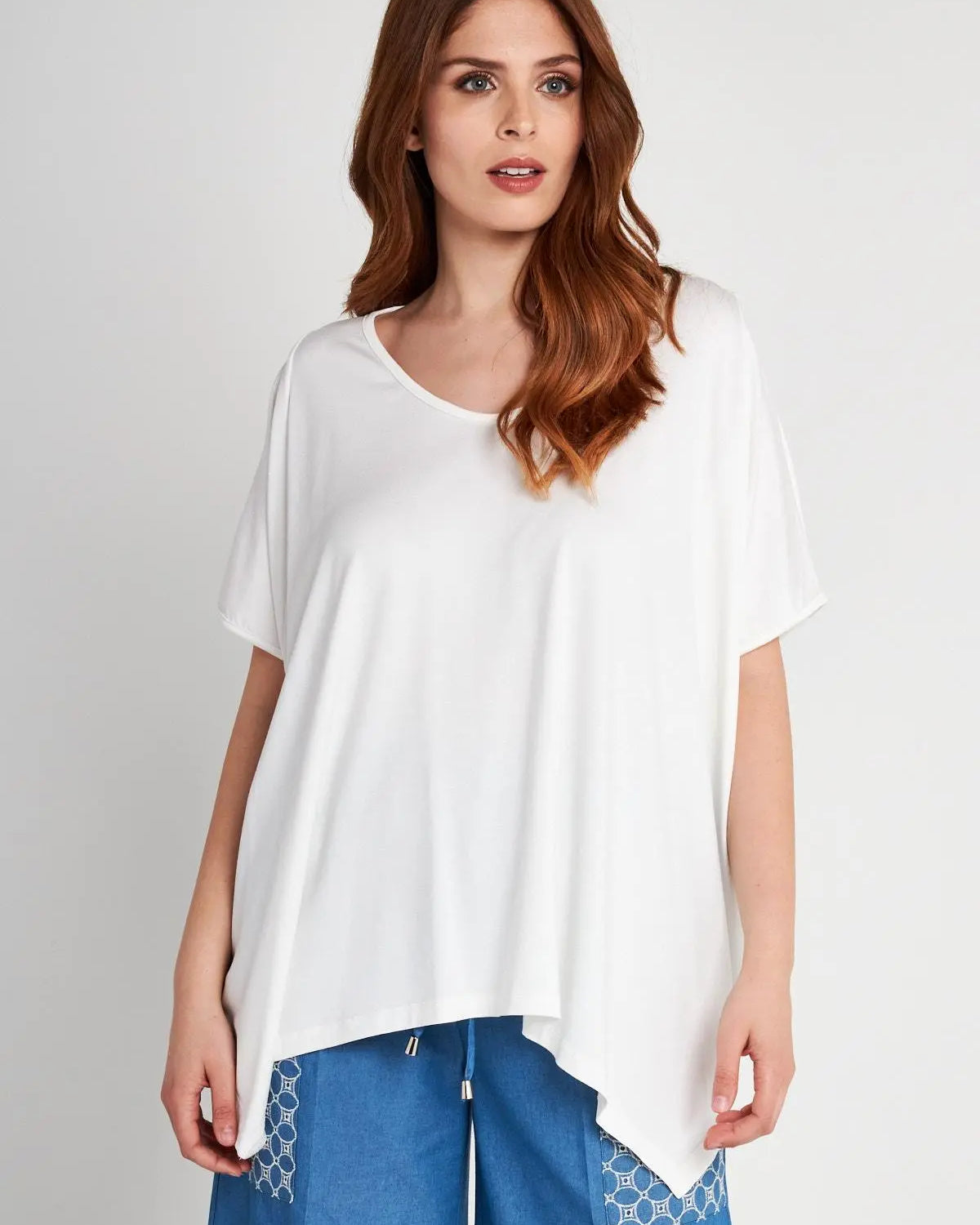 Maglia basic BIANCO DORABELLA XXL