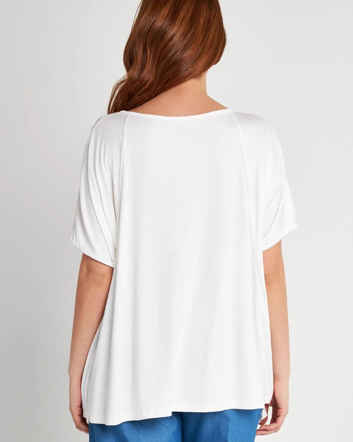 Maglia basic BIANCO DORABELLA