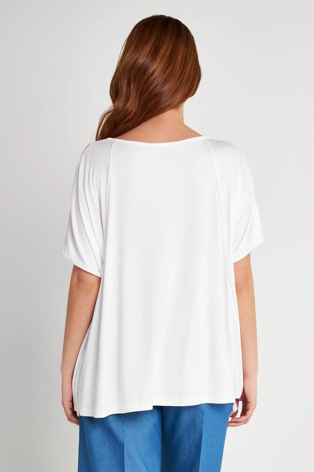 Maglia basic BIANCO DORABELLA
