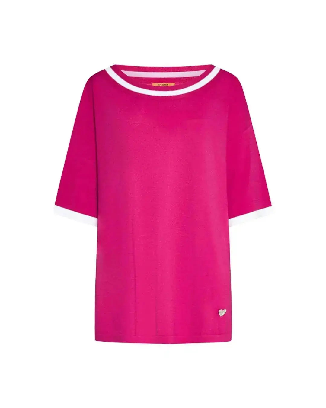 Maglia bicolor FUXIA DORABELLA CURVY XL