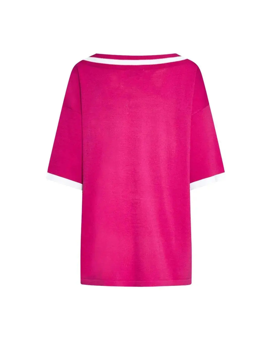 Maglia bicolor FUXIA DORABELLA CURVY