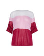 Maglia bimateriale MAGENTA IRONICA XL