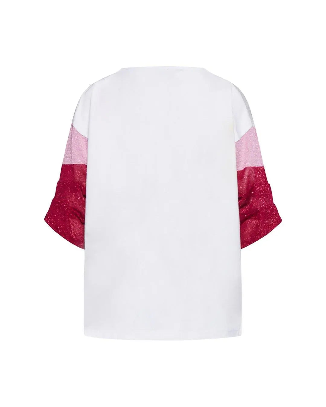 Maglia bimateriale MAGENTA IRONICA