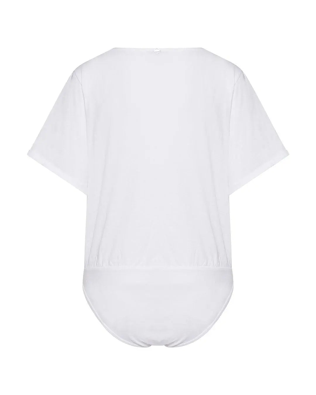 Maglia body lettering BIANCO IRONICA