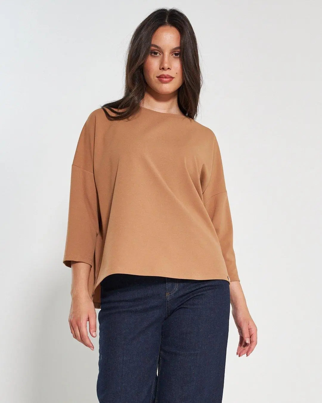 Maglia bottoni CAMMELLO DORABELLA XXL