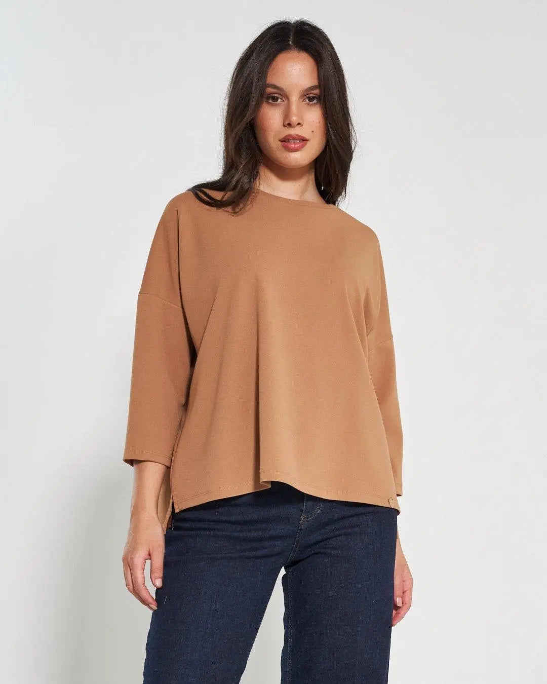 Maglia bottoni CAMMELLO DORABELLA