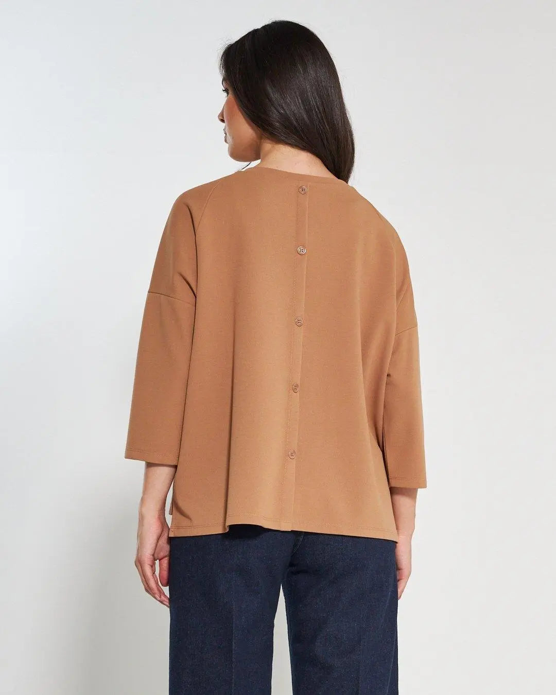 Maglia bottoni CAMMELLO DORABELLA