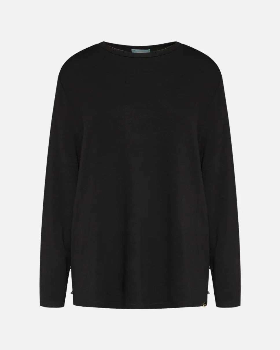 Maglia bottoni NERO DORABELLA PIU' 53