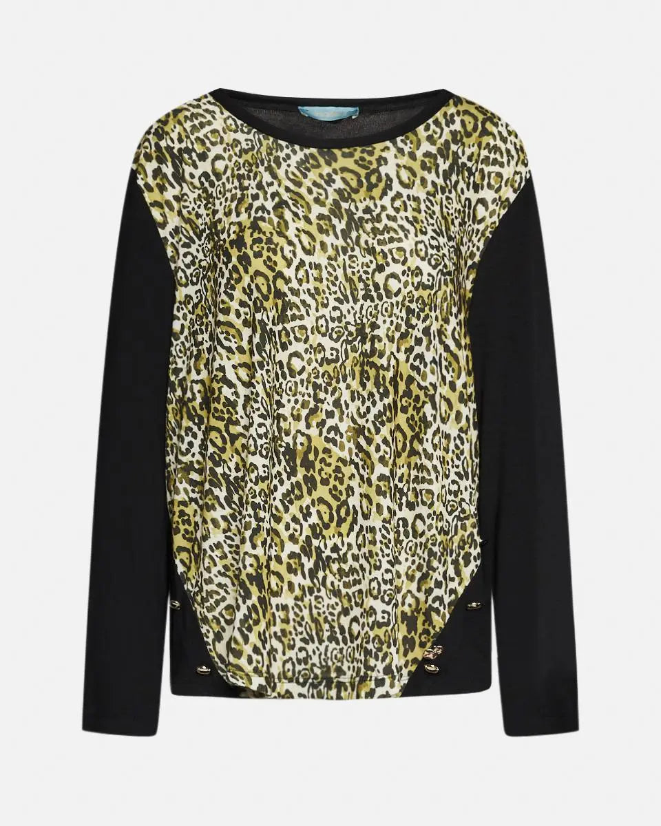 Maglia bottoni fantasia OLIO DORABELLA PIU' 53