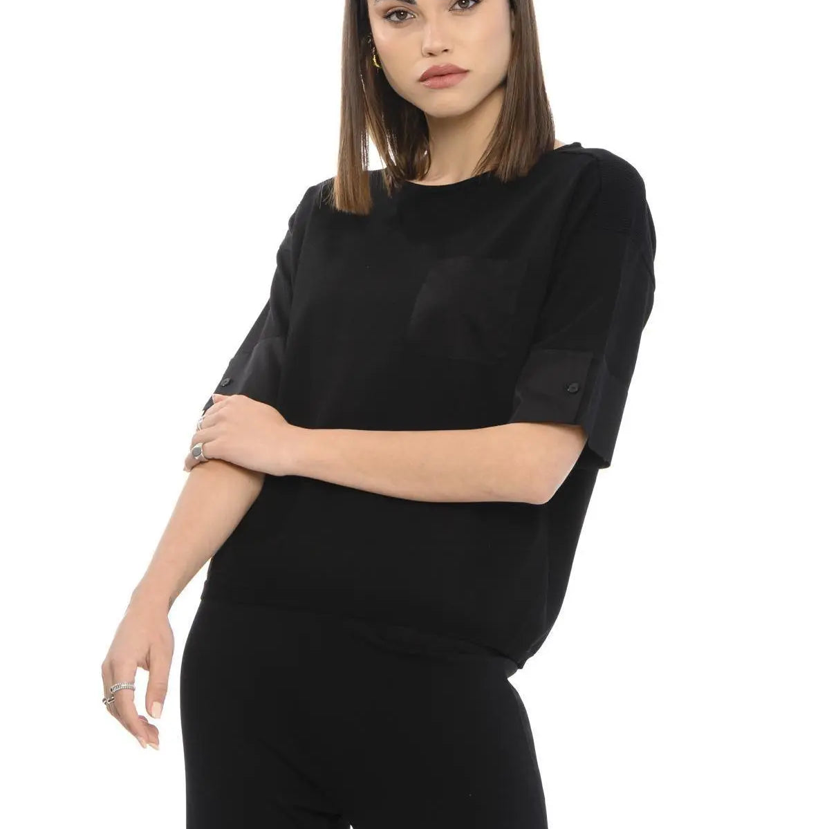 Maglia camicia NERO IRONICA XL