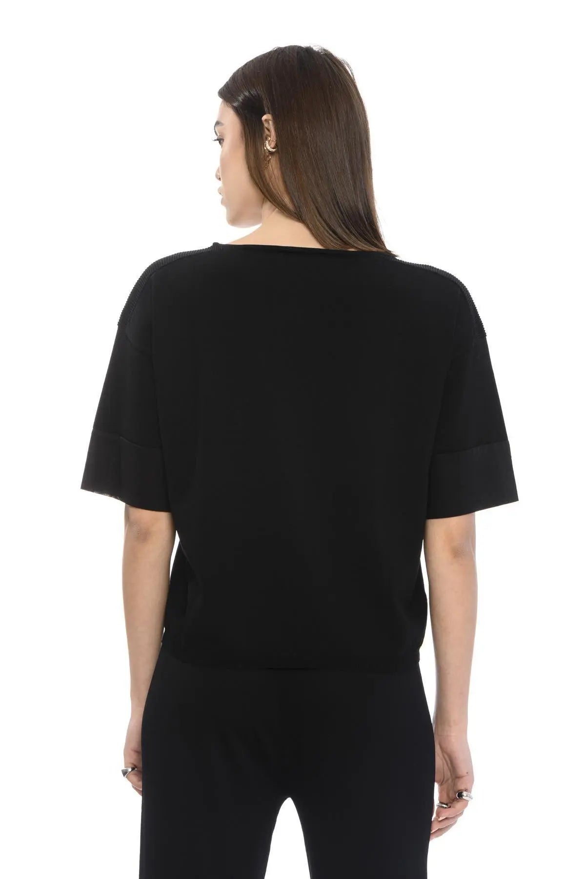 Maglia camicia NERO IRONICA