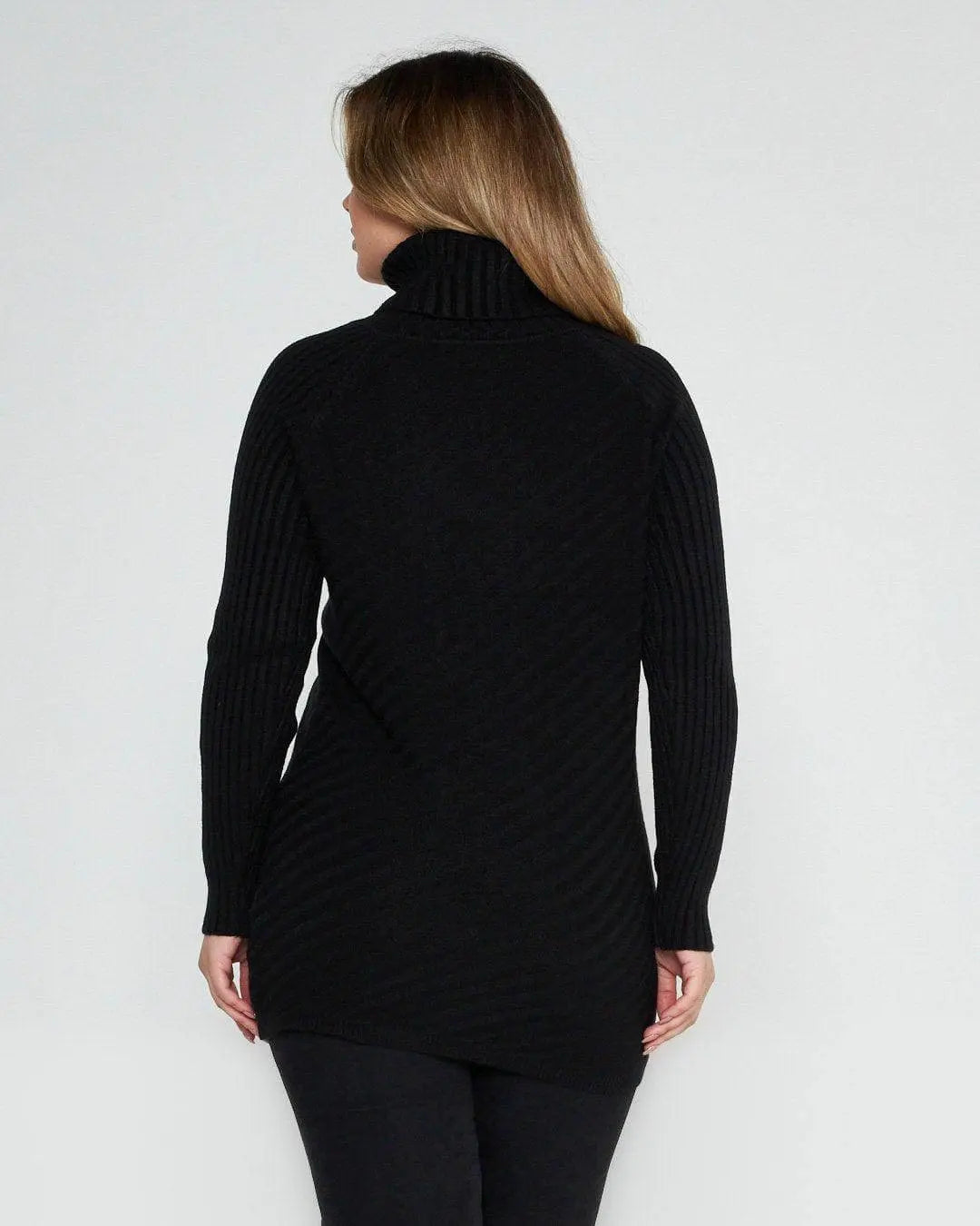 Maglia collo alto NERO DORABELLA