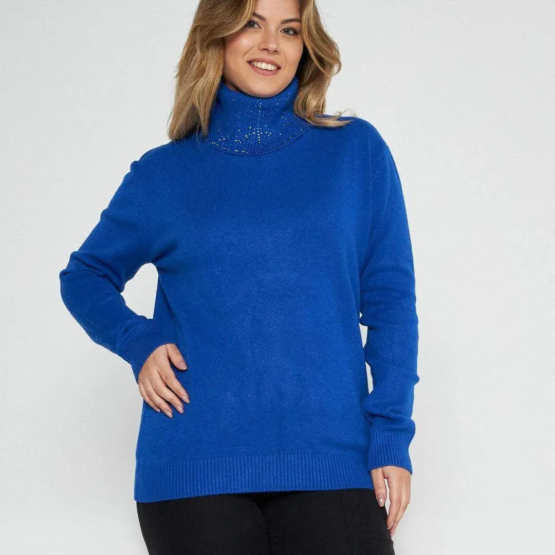 Maglia collo alto staccabile TAMPONE DORABELLA PIU' XXL