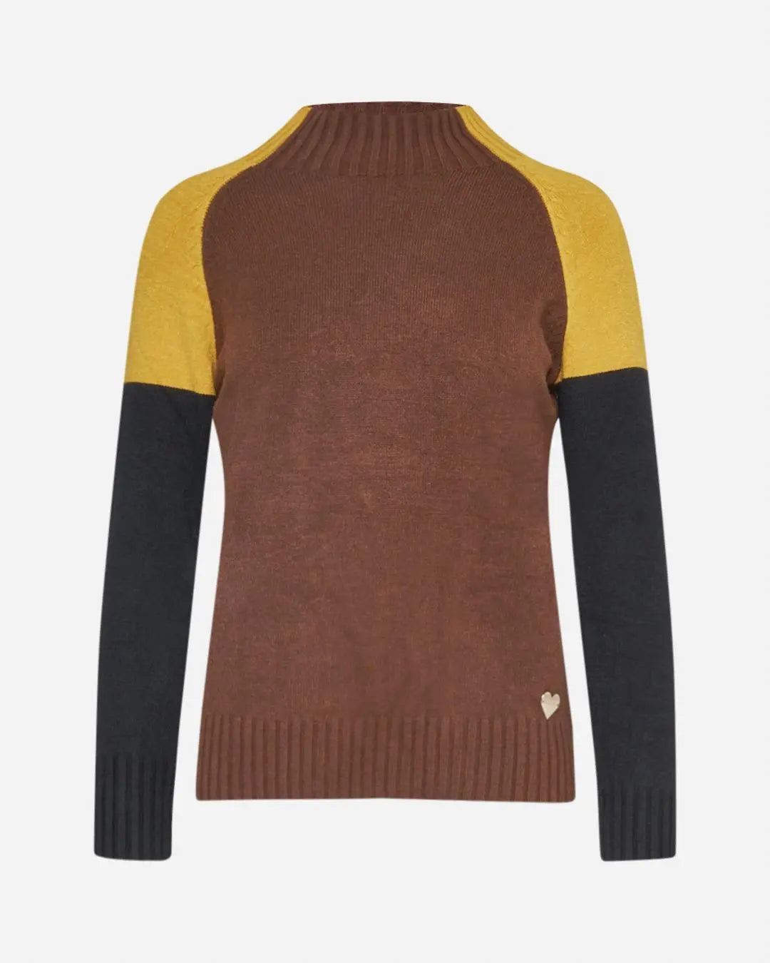 Maglia collo cratere CACAO DORABELLA