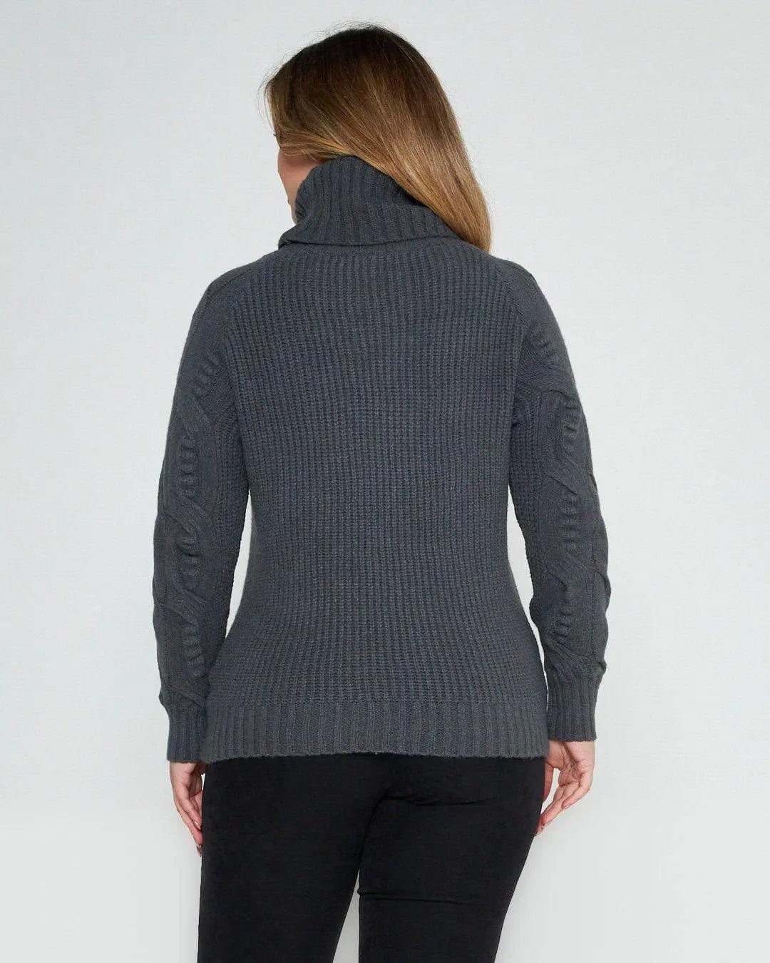 Maglia collone ANTRACITE DORABELLA