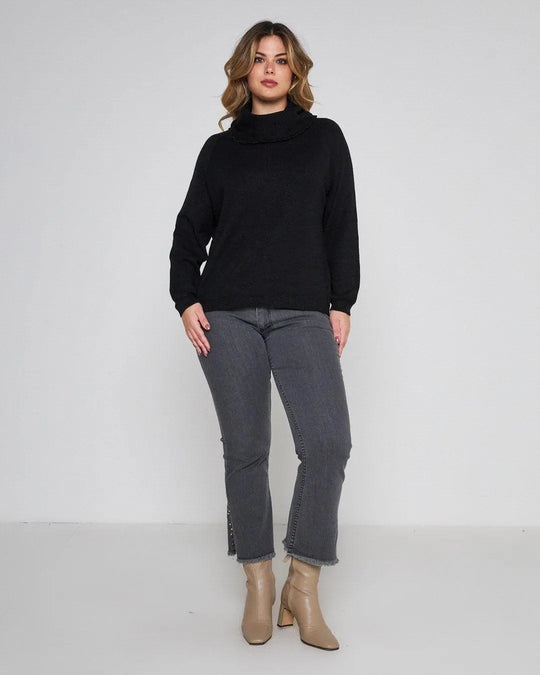 Maglia collone NERO DORABELLA