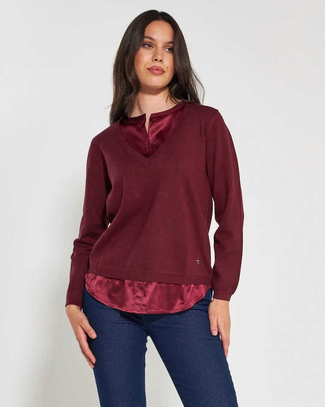 Maglia combinata AMARENA DORABELLA XL