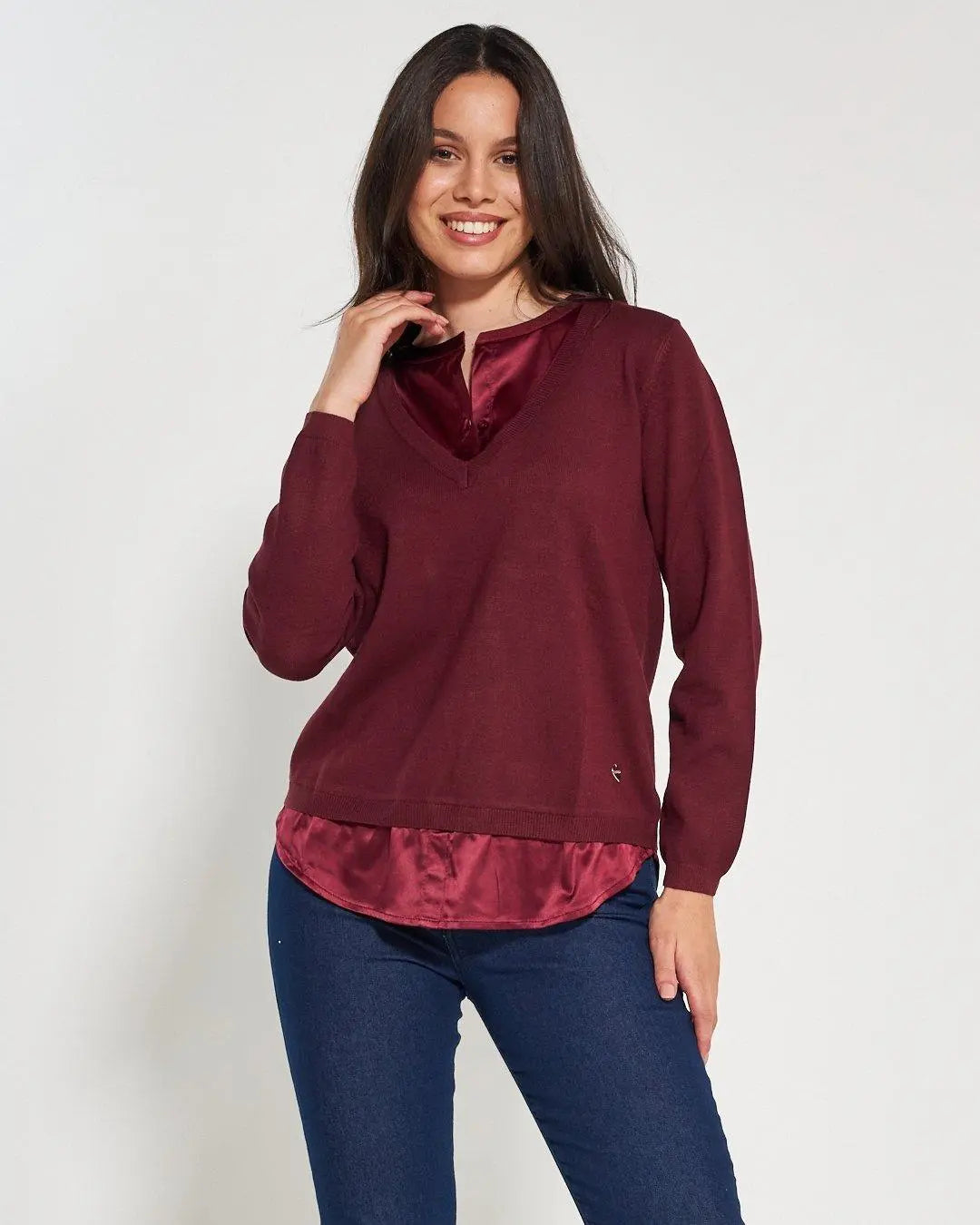 Maglia combinata AMARENA DORABELLA