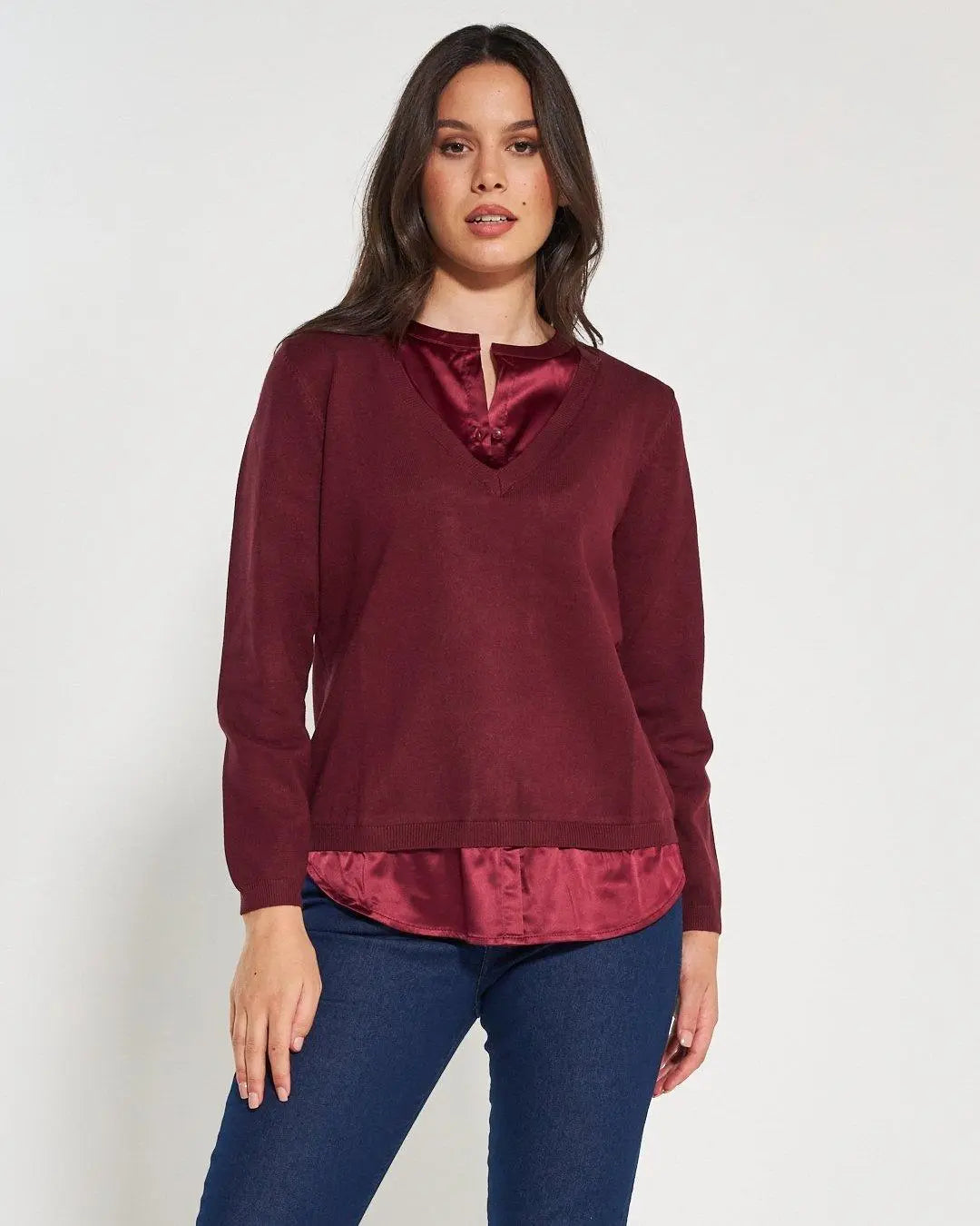 Maglia combinata AMARENA DORABELLA