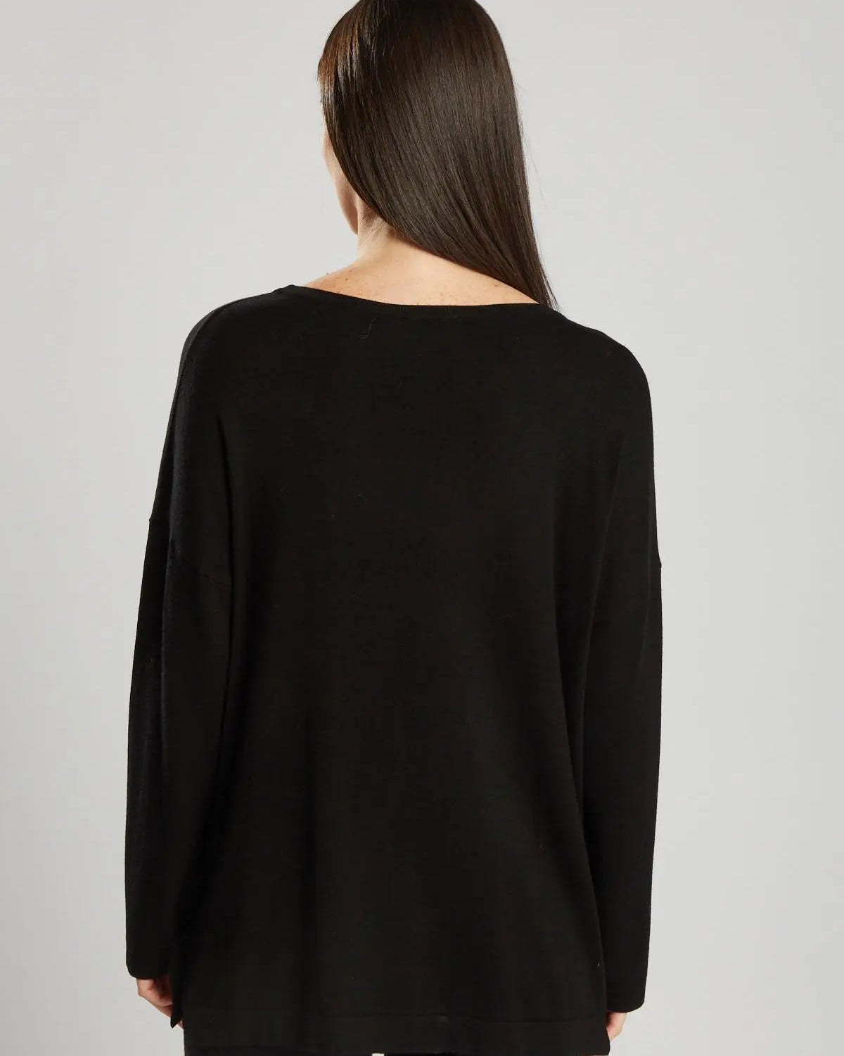 Maglia con applicazione tasche NERO IRONICA