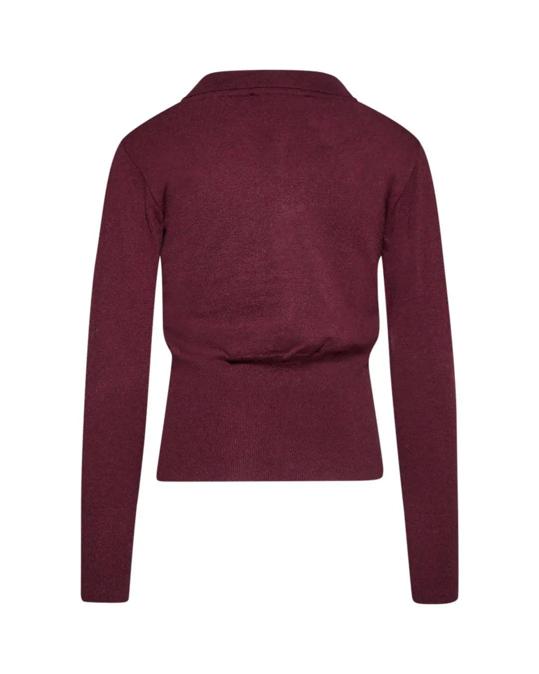 Maglia con bottoni BORDEAUX IRONICA