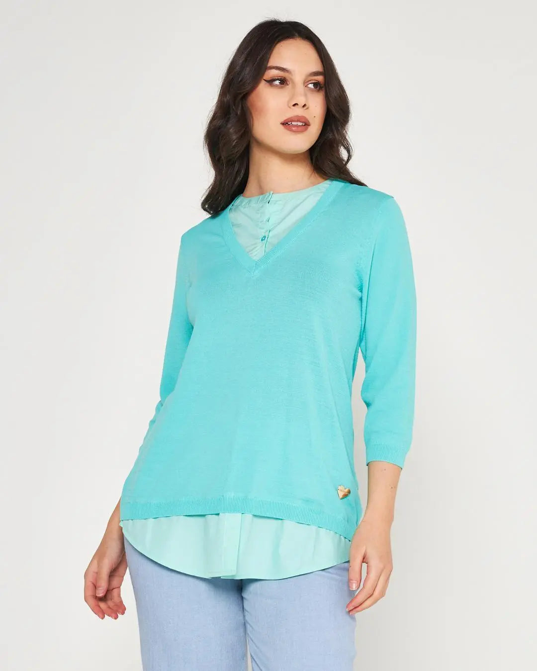 Maglia con camicia TIFFANY DORABELLA