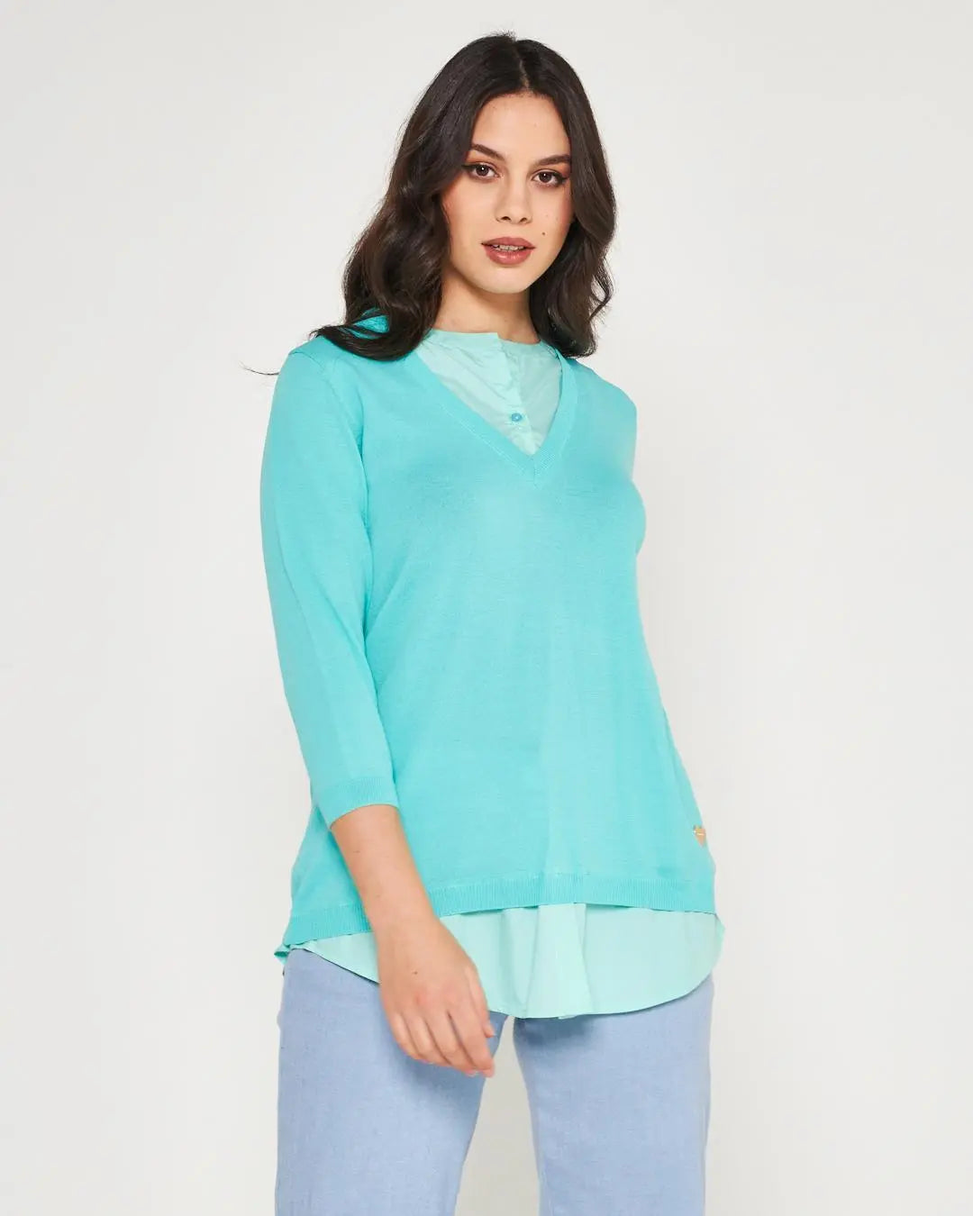 Maglia con camicia TIFFANY DORABELLA