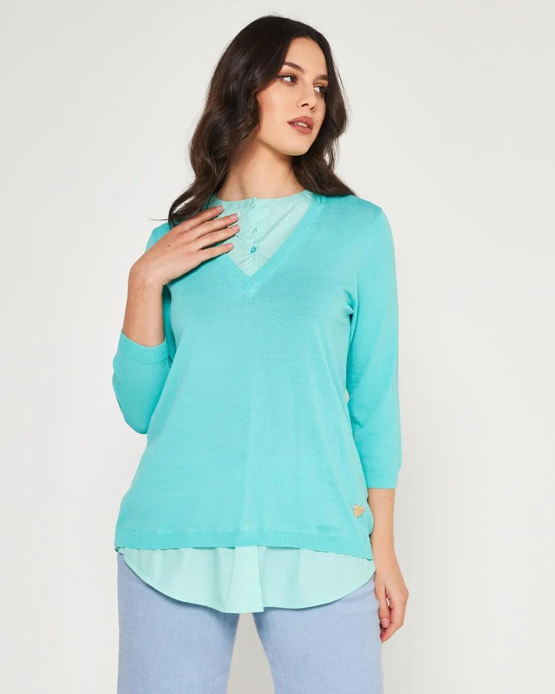 Maglia con camicia TIFFANY DORABELLA