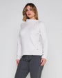 Maglia con collo e bottoni GESSO DORABELLA XXL