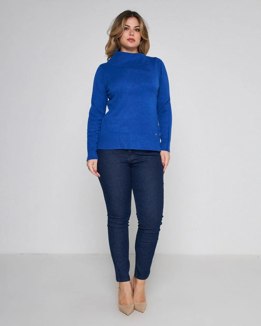 Maglia con collo e bottoni TAMPONE DORABELLA