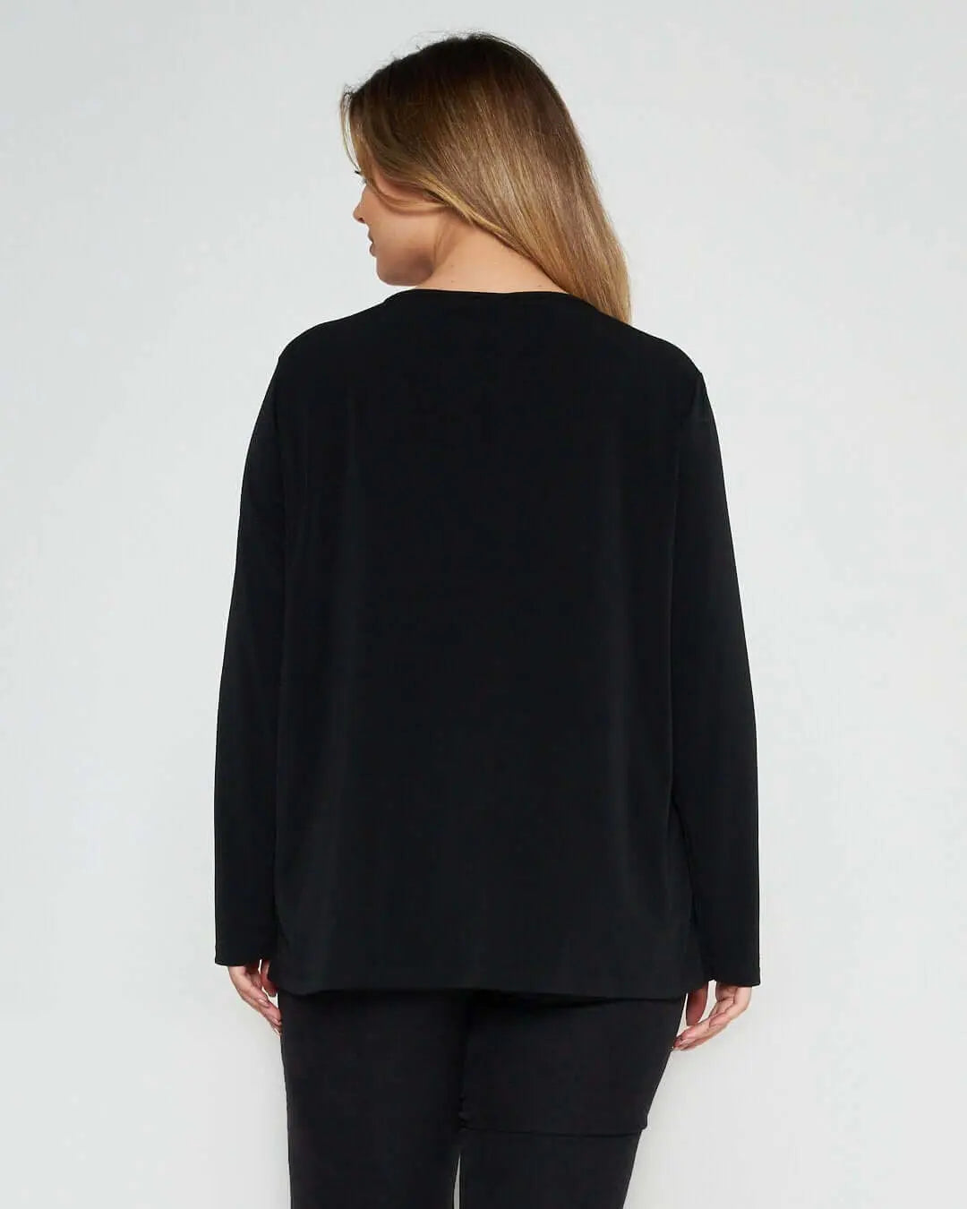 Maglia con dettaglio animalier NERO DORABELLA PIU'