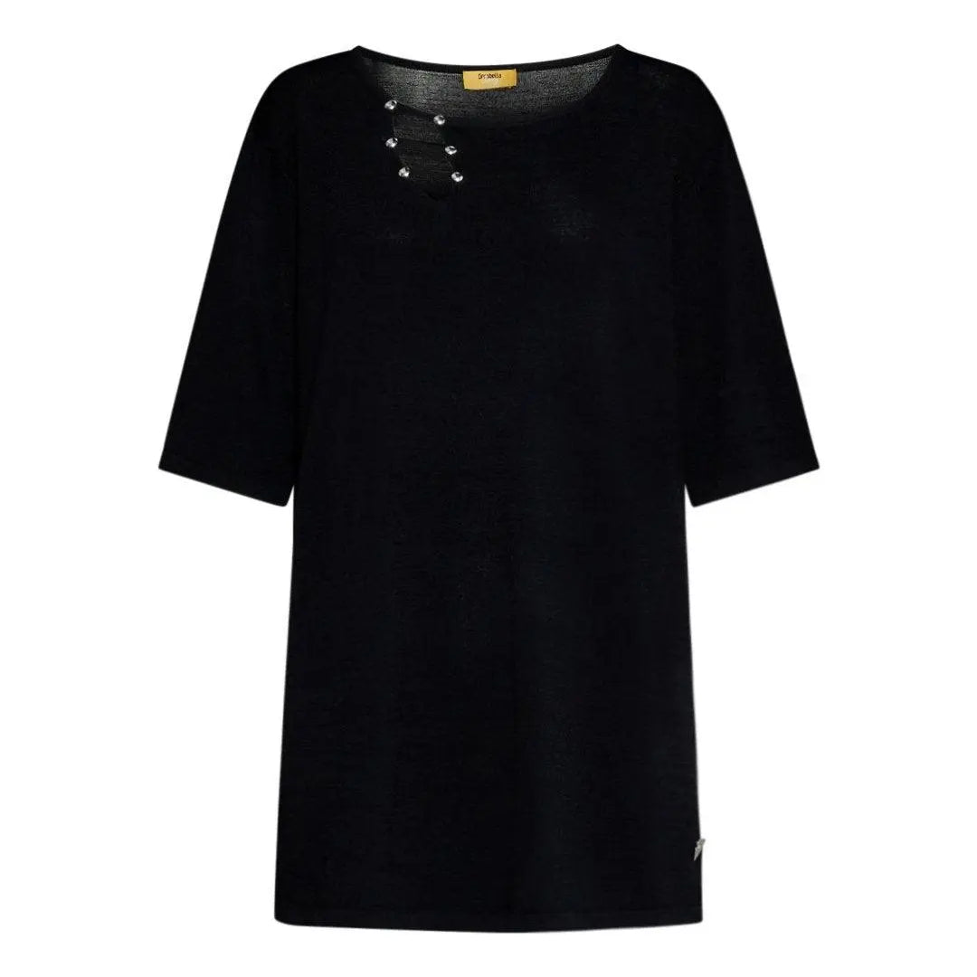 Maglia con dettaglio borchie NERO DORABELLA CURVY XL