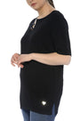 Maglia con dettaglio borchie NERO DORABELLA CURVY