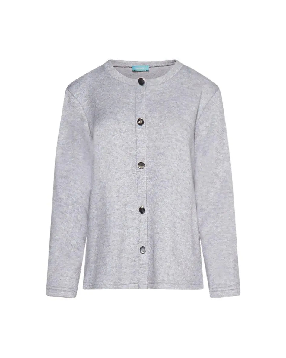 Maglia con dettaglio bottoni GRIGIO DORABELLA