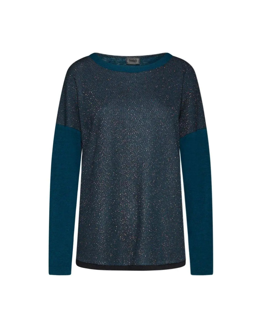 Maglia con dettaglio lurex VERDE DORABELLA XXL