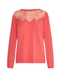 Maglia con inserti in pizzo CORALLO DORABELLA XXL