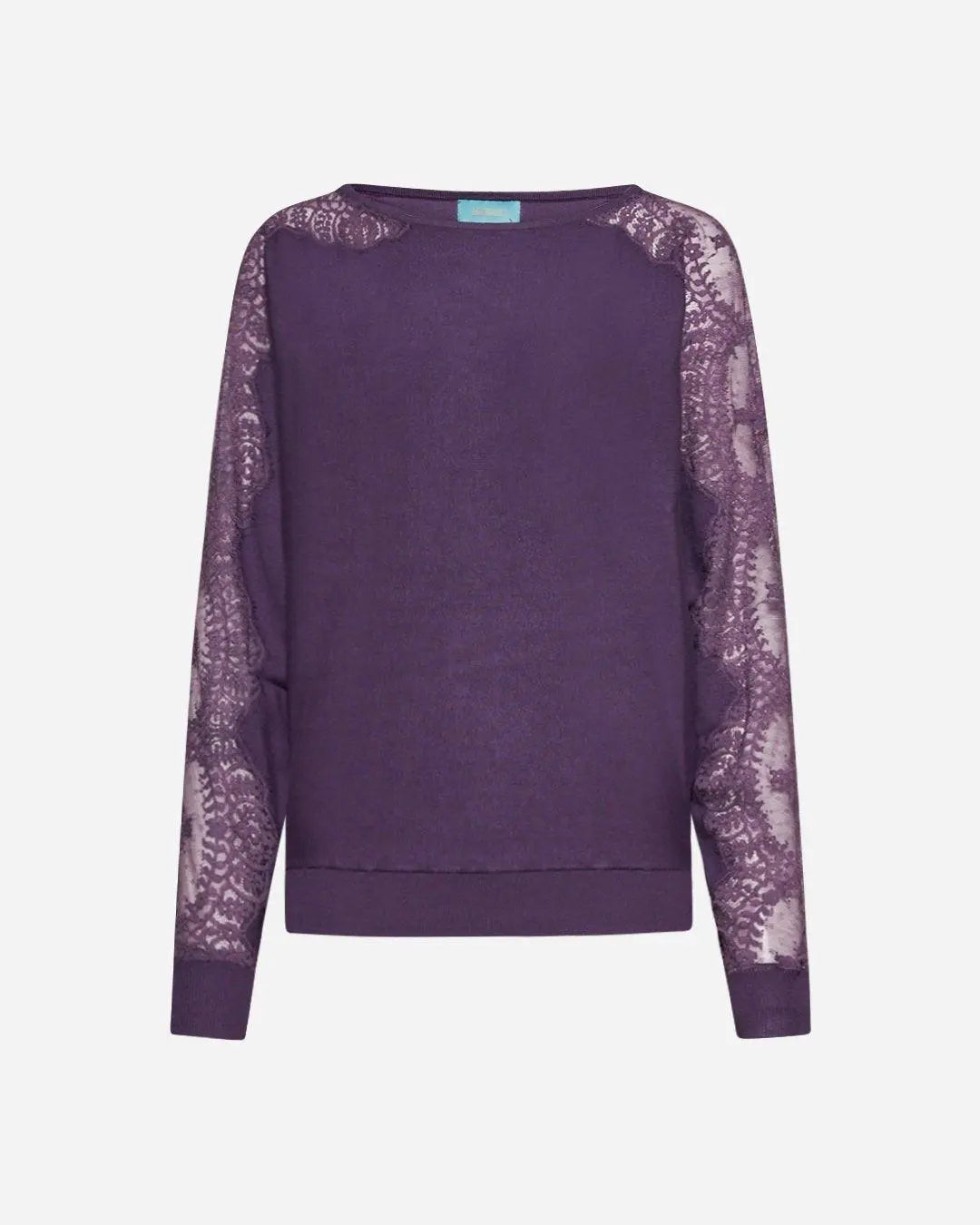 Maglia con inserti in pizzo LAVANDA DORABELLA