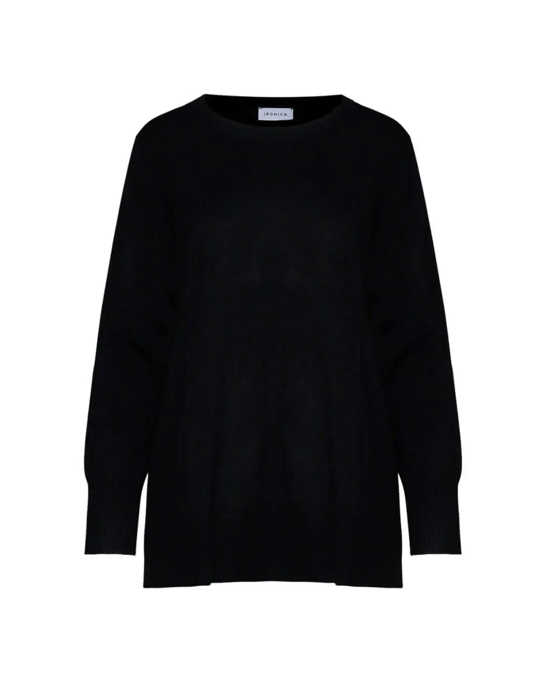 Maglia con inserto laterale NERO IRONICA XL