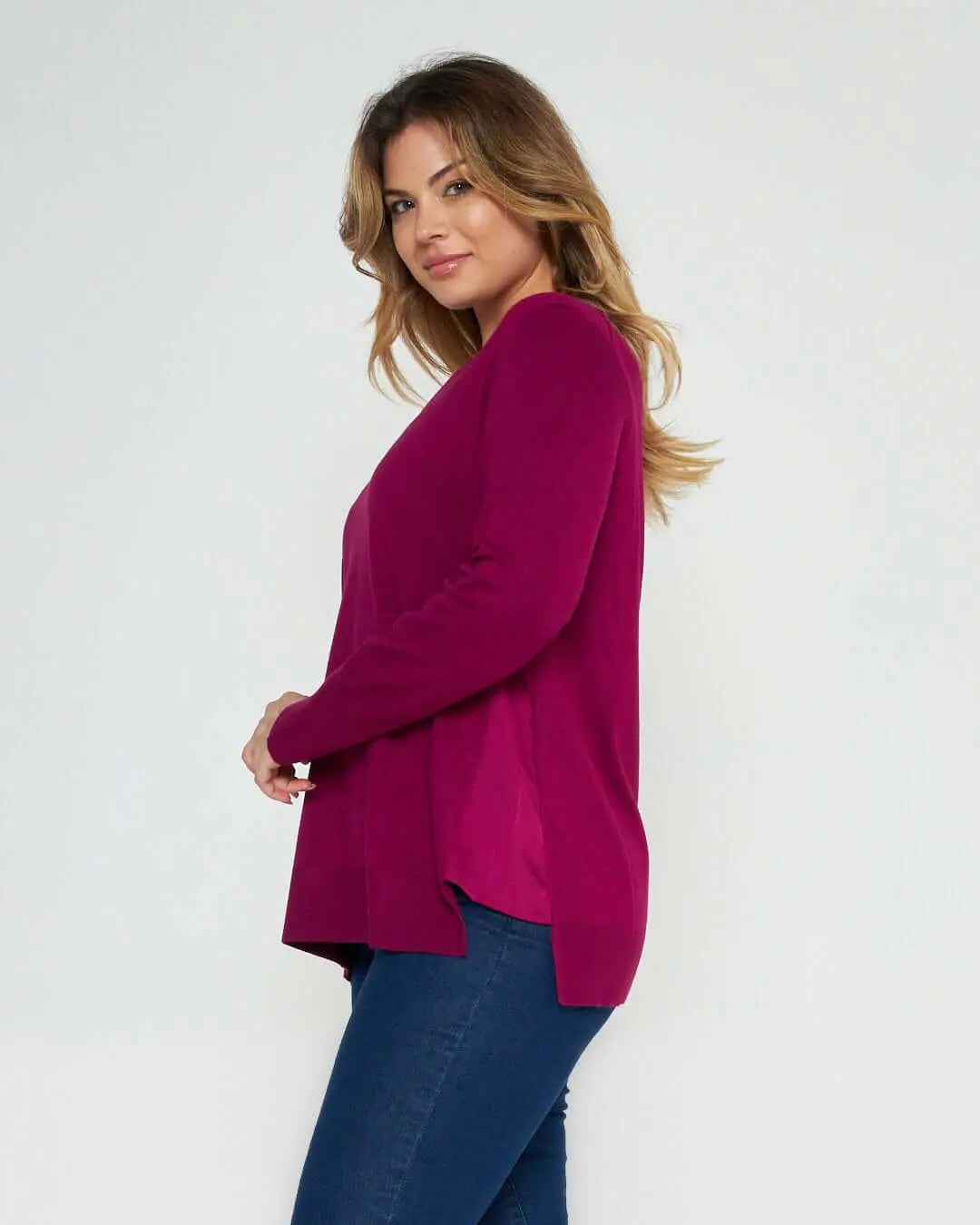 Maglia con inserto laterale PETUNIA IRONICA