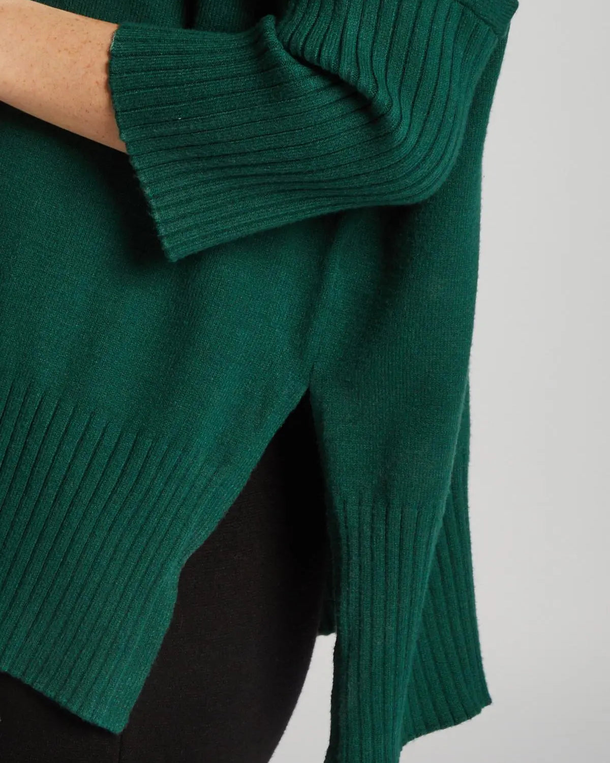 Maglia con maniche a 3/4 VERDE IRONICA