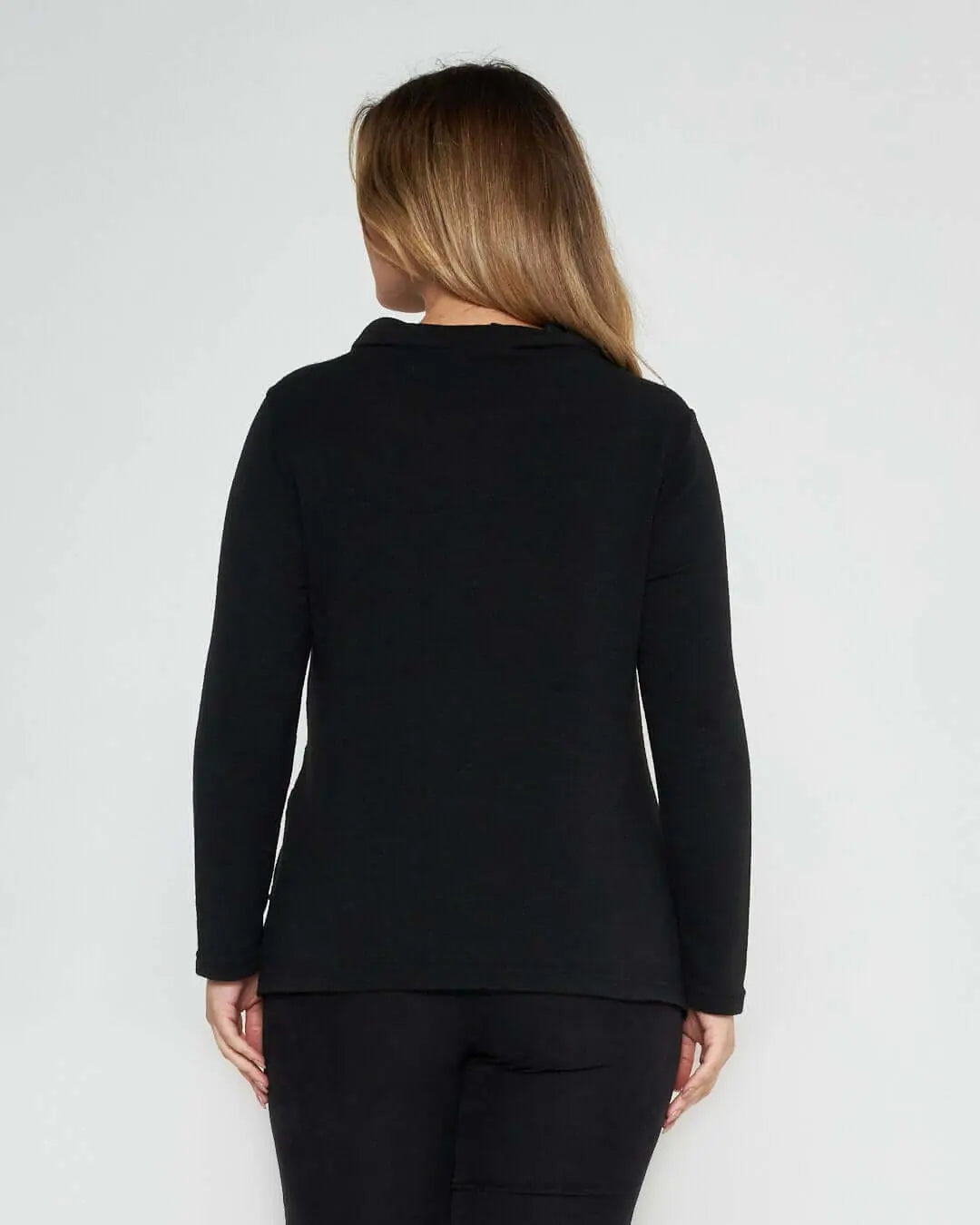 Maglia con pizzo NERO DORABELLA