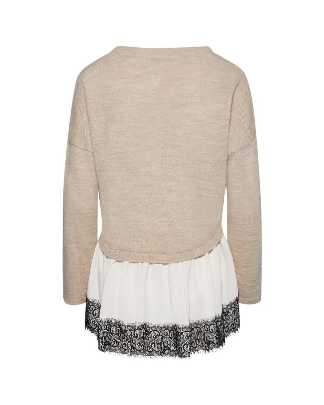 Maglia con pizzo TORTORA IRONICA