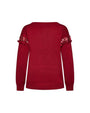 Maglia con pizzo e paillettes MARSALA IRONICA